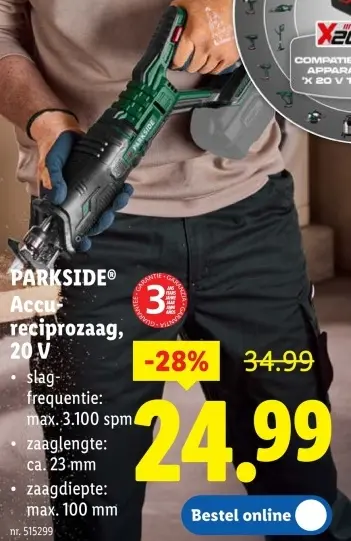 Promotie: Accu reciprozaag