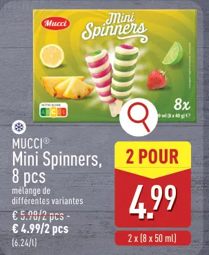 Offre: Mini Spinners