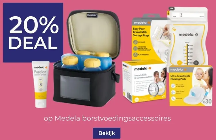 Aanbieding: Medela borstvoedingsaccessoires