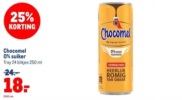 Aanbieding: Chocomel 0% suiker