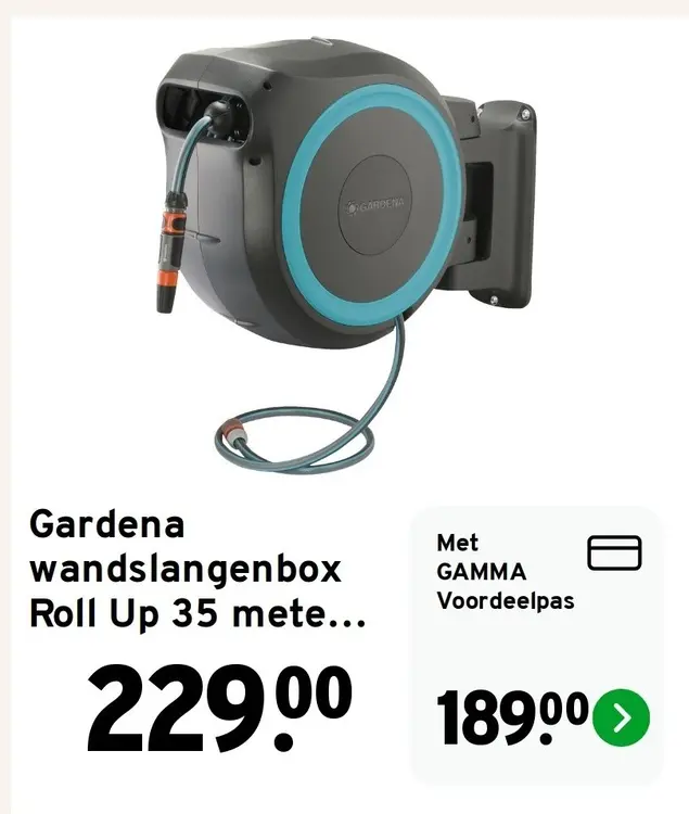 Aanbieding: wandslangenbox Roll Up