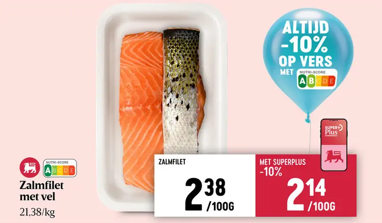 Promotie: Zalmfilet