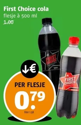 Aanbieding: First Choice cola