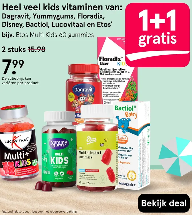 Aanbieding: Heel veel kids vitaminen