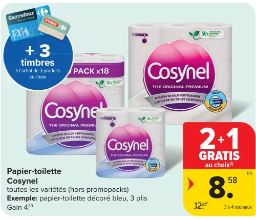 Offre: Papier-toilette