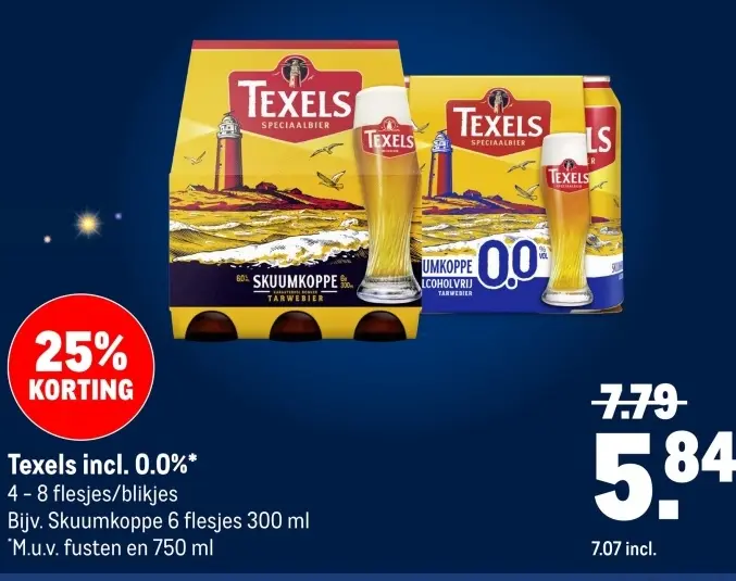 Aanbieding: Texels incl. 0.0%