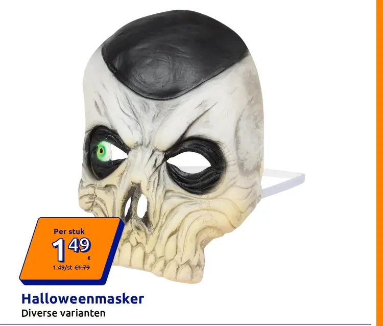 Promotie: Halloweenmasker
