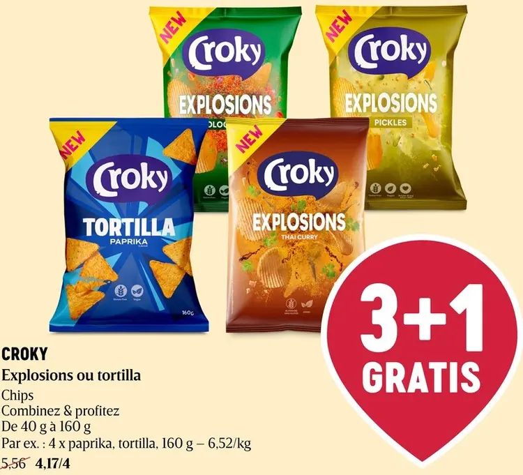 Offre: Explosions ou tortilla