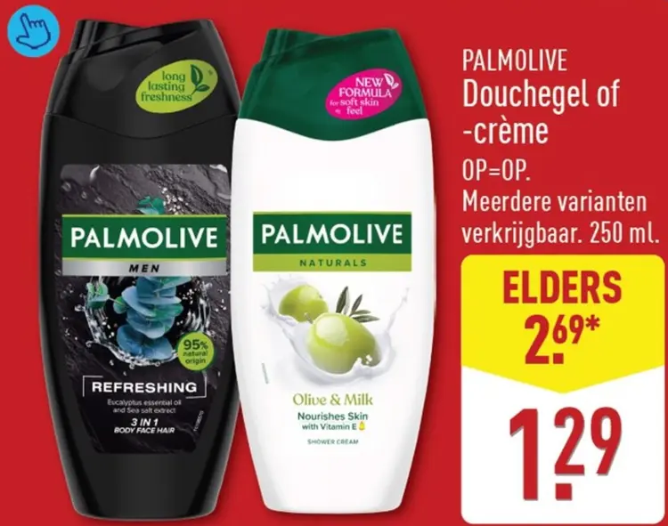 Aanbieding: Douchegel of -crème