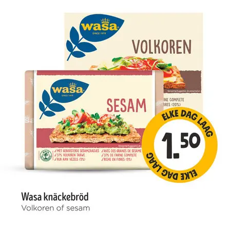 Aanbieding: knäckebröd