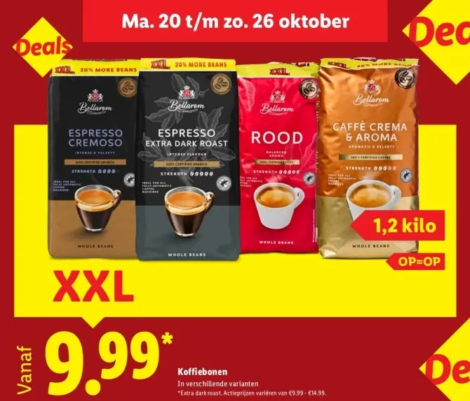 Aanbieding: Koffiebonen