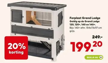 Aanbieding: Ferplast Grand Lodge