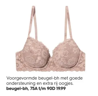 Aanbieding: Voorgevormde beugel-bh