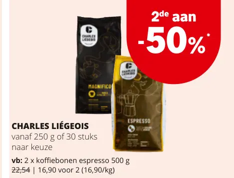 Promotie: Koffiebonen espresso