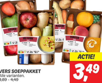 Aanbieding: VERS SOEPPAKKET