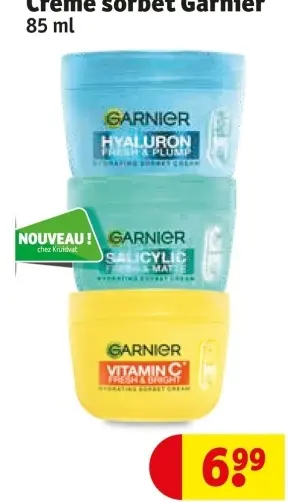 Offre: Crème sorbet