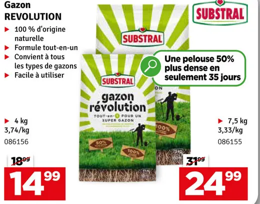 Offre: Gazon REVOLUTION