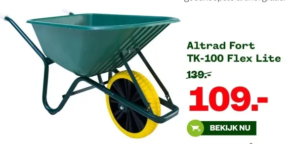 Aanbieding: Altrad Fort TK-100 Flex Lite