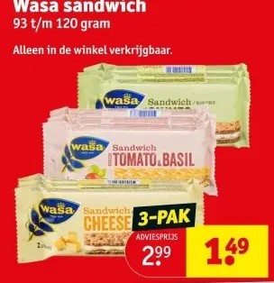 Aanbieding: sandwich