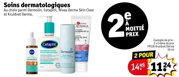 Offre: Soins dermatologiques