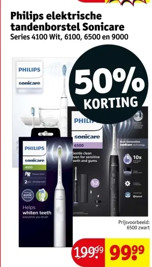 Promotie: Philips Elektrische tandenborstel Sonicare 