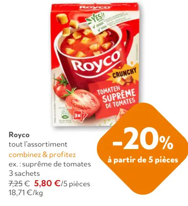 Offre: suprême de tomates