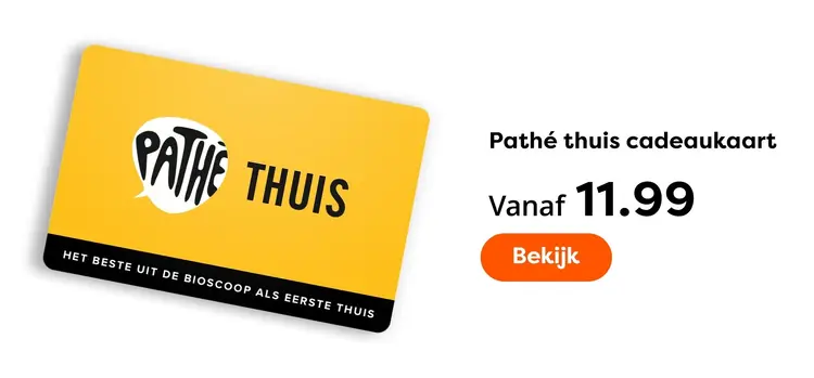 Aanbieding: Pathé thuis cadeaukaart