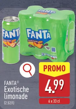 Aanbieding: FANTA Exotische limonade