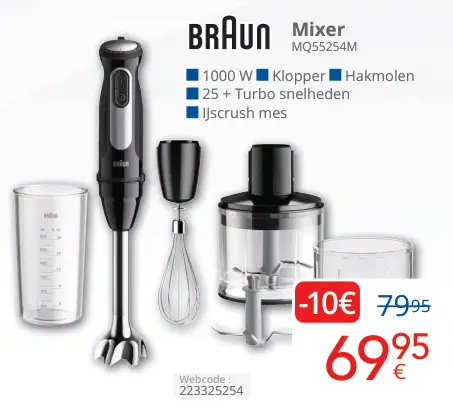 Aanbieding: Mixer MQ55254M