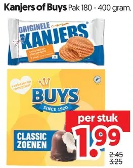 Aanbieding: Kanjers of Buys