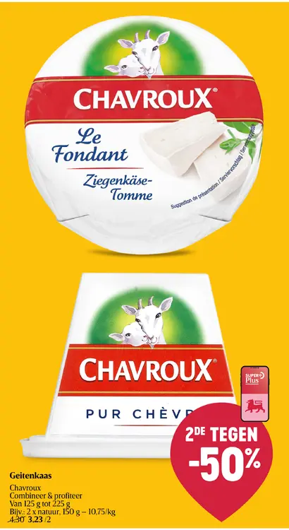 Promotie: Geitenkaas