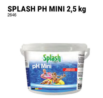 Aanbieding: Splash PH mini 2,5 kg