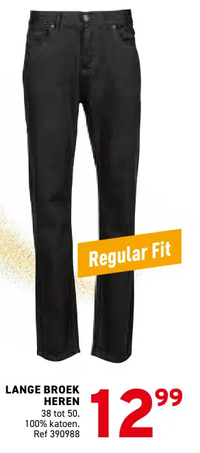 Promotie: Lange broek heren