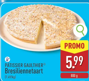 Aanbieding: Bresiliennetaart
