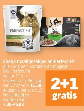 Promotie: Maaltijdzakjes en Perfect Fit