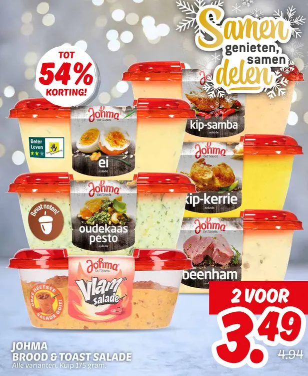 Aanbieding: Brood & toast salade