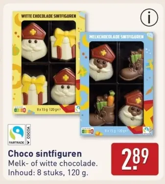 Aanbieding: Choco sintfiguren
