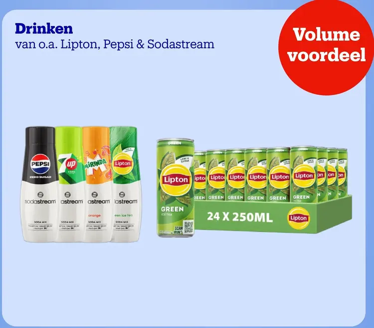 Aanbieding: Drinken