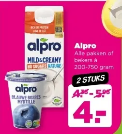 Aanbieding: Alpro