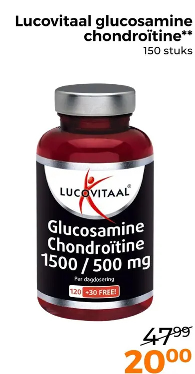 Aanbieding: Glucosamine chondroïtine