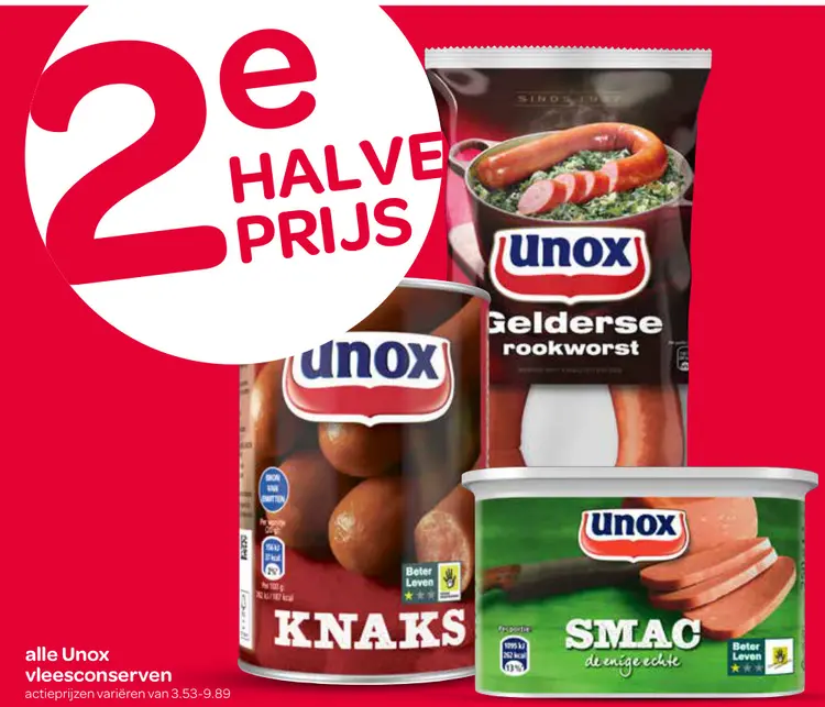 Aanbieding: Alle Unox vleesconserven