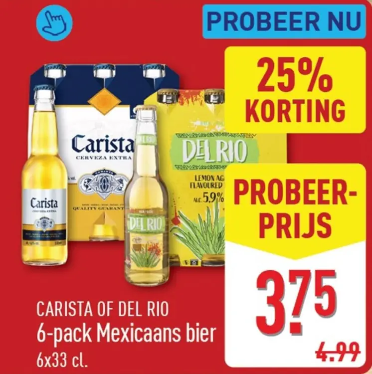Aanbieding: Mexicaans bier