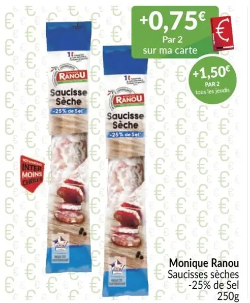 Offre: Saucisse Sèche