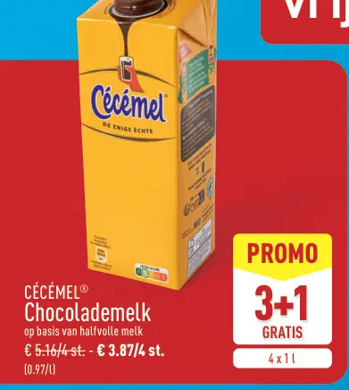 Promotie: Chocolademelk