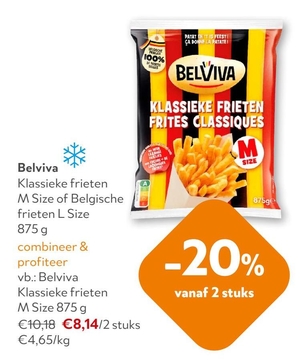 Aanbieding: Belviva Klassieke frieten M Size of Belgische