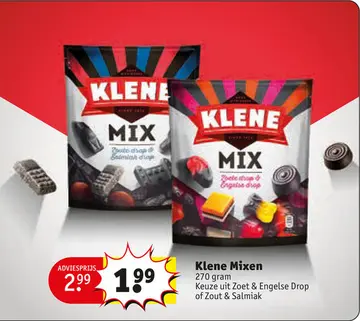 Aanbieding: Klene Mixen