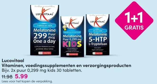 Aanbieding: Vitaminen, voedingssupplementen en verzorgingsproducten