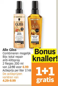 Aanbieding: Alle Gliss