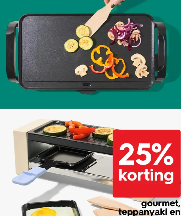 Promotie: gourmet, teppanyaki en
