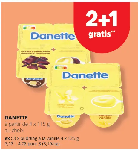 Offre: Danette